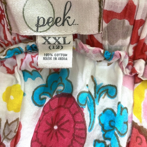 Girls cheerful cotton skirt (10) - Picture 3 of 6